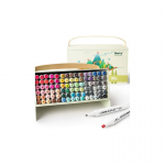Double-sided Double-sided markers-felt pens ARRTX Alp, 90 colors