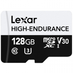 Lexar High-Endurance 128 GB MicroSDXC UHS-I Klass 10