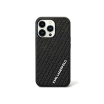 Case Case Karl Lagerfeld Karl Lagerfeld KLHCN613DMKRLK iPhone 11 / Xr 6.1" Black/Black Hard 3D Rubber Road Logo
