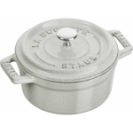 Mini Mini garnek żeliwny round Staub - 250 ml, White truffle
