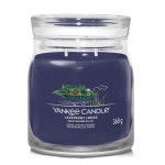 Yankee Yankee Candle Lakefront Lodge vahak&uuml;&uuml;nal Silinder Puit Sinine 1 tk