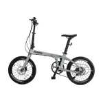 Beaster Beaster Scooter Carbon Frame Bike, BS128S, Silver