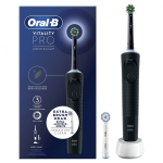 Oral-B Vitality Pro T&auml;iskasvanud P&ouml;&ouml;rlev/v&otilde;nkuv hambahari Must