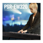 Yamaha PSR-EW320 &ndash; klaviatuur