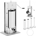 Royal Royal Catering Filler, vertical sausage stuffer, manual, 15 l + 4 funnels