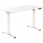ErgoWork Nordic Home electric desk, white