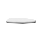 Arredamenti Arredamenti Italia ARREDAMENTI MINYSTIRO triikimislaudade alus - 135 x 45 cm, valge