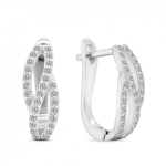 Brilio Brilio Silver Brilio Sidabrinis v&otilde;luvad h&otilde;bedast k&otilde;rvar&otilde;ngad tsirkoonidega EA531W