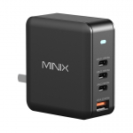 Minix P165 GaN Wall Charger with 3x USB-C and 1x USB-A Ports