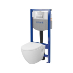 CERSANIT WC KOMPLEKT S701-774 RAAMIGA +KROOM NUPP