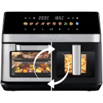 TESLA AirCook DualZone Q787 XXL Deluxe frit&uuml;&uuml;r &ndash; multifunktsionaalne digitaalne kuuma &otilde;hu frit&uuml;&uuml;r