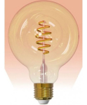 Airam Smart Home Globe 95 smart lamp, E27, amber, 350lm, 1800-3000K, WiFi