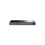 TP-Link T1500-28PCT v&otilde;rgul&uuml;liti Juhitav L2 Fast Ethernet (10/100) Power over Ethernet tugi 1U Must