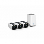 Eufy eufyCam S330 (eufyCam 3) 3-Cam Kit Karp IP s&uuml;steemiga turvakaamera Hoonev&auml;line 3840 x 2160 pikslit Sein