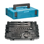 Drill Drill MAKITA SDS DRILL SET + CHILS 17 pcs. in a MAKPAC case