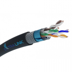 Extralink EX.16262 v&otilde;rgukaabel Must 305 m Cat5e SF/UTP (S-FTP)