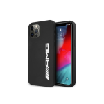 Case Case Mercedes AMG AMHCP12LSGLBGN iPhone 12 Pro Max 6.7" black|black hardcase Silicone Big Logo