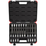 GEDORE red Screwdriver Bit Sockets 1/2 XZN 26-pieces