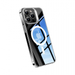 Torras phone case UPRO Lstand Clear-Mag for iPhone 15 (transparent)
