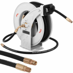 MSW Hoses pneumatic pressure hose wound on a drum 160 bar 15 m + 2 m