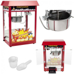 Royal Royal Catering Popcorn Machine with Red Roof