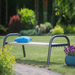 Garden Garden bench without backrest Park PATIO