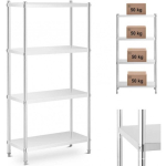 Royal Royal Catering Metal catering warehouse shelf up to 200 kg 90 x 40 x 180 cm