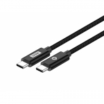 Conceptronic ETTA03B12 USB-kaabel USB 2.0 1,2 m USB C Must