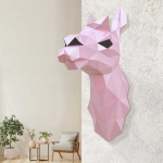 Beldizart WIZARDI 3D Paper Craft Models Lama (Pink) PP-1LAM-PIN