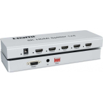 PremiumCord HDMI 2.1 Splitter, 1-4 Ports, 8K@60Hz, 4K@120Hz, 1080p, HDR