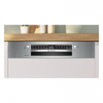 Bosch SMI4EVS08E Series 4 Semi-Integrated Dishwasher Energy Efficiency Class B 60cm Brushed Stainless Steel