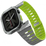 Dėklas Dėklas Dirželis+etui Skinarma Gemini Apple Watch 46mm niteglow