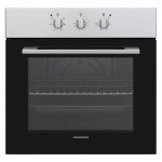 Heinner HBO-V656G-IX ahi 72 l Roostevaba teras