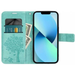 Oem MEZZO raamatud kaitse&uuml;mbris Samsung Galaxy A16 5G jaoks mandala rohelise v&auml;rviga.