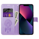 Forcell Oem MEZZO Book kaitse Samsung Galaxy A22 5G jaoks, unen&auml;op&uuml;&uuml;dja lilla v&auml;rv