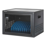 Manhattan s&uuml;learvutite laadimise kapp, lauaversioon (v&otilde;i v&auml;ljak&auml;idav) USB-C kaudu 65W 16" 12-kohaline, sobib USB-C s&uuml;learvutitel