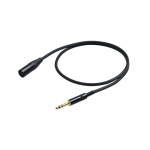 Proel CHL230LU1 audiokaabel 1 m 6.35mm XLR (3-pin) Must