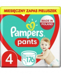 Diapers-panties Diapers-panties Pampers Pants 4 Size, 9 - 15kg, 176pcs.