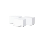 Mercusys Halo H80X (3-pack) Kaks sagedusala (2,4 GHz / 5 GHz) Wi-Fi 6 (802.11ax) Valge Sisemodem