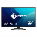 EIZO FlexScan EV3240X-BK LED display 80 cm (31.5") 3840 x 2160 pikslit 4K Ultra HD Must