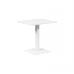 Elfen Ergodesk Single Gas one-legged gas spring frame, white