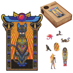 Fantasy Fantasy Puzzles Bastet Wooden Puzzle M Size (150 pieces)