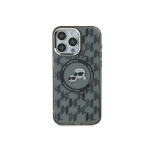 Case Case Karl Lagerfeld KLHMP15MHMCKMHK iPhone 15 Plus 6.7" black/black IML Monogram Karl&Choupette Head MagSafe