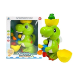 Lean Lean Toys Swimming dinosaur grinder that sprays water