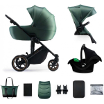 KINDERKRAFT universal stroller 3in1 PRIME 2 3IN1 MINK PRO DARK Green, KSPRIM02GRE300I