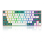 REDRAGON K678WG-RGB-PRO Singed klaviatuur USB + RF Wireless + Bluetooth Valge