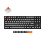 Keychron K8 Max klaviatuur Universaalne USB + RF Wireless + Bluetooth Must