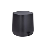 Bathroom Bathroom waste bin with DAVOS pedal, black mat, 5 l, Wenko