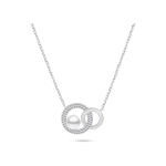 Brilio Brilio Silver Brilio Silver Charming silver necklace with real pearl NCL135W