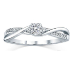 Silvego Silver ring with Swarovski crystals FNJR085sw
